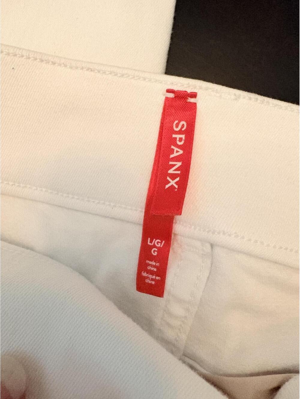 Spanx White Skinny Jeans L
